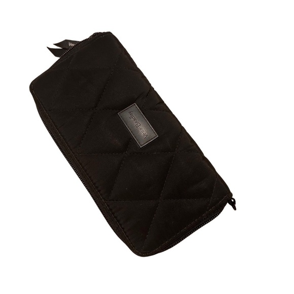 Vera Bradley Ultralight Black Go Ahead Crossbody, Wallet, ID,Lanyard Set Soldout - Picture 4 of 14